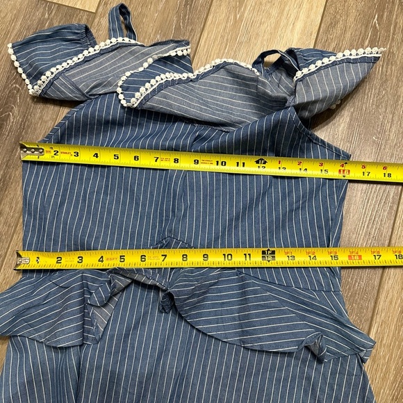 🛍️NWT BCBGirls 100% Cotton sleeveless dress size large (14-16) back zipper - Picture 5 of 6